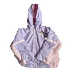 Vintage Powerpuff Girls Pastel Pink And Purple Fleece Lined Toddler Jacket 5T 💓